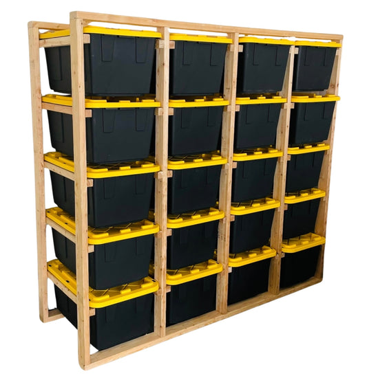 Stationary Tote Storage Racks